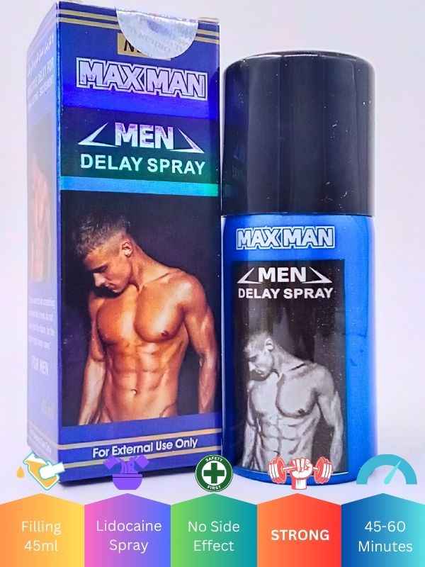 New Maxman Delay Spray - Long Lasting Excitement
