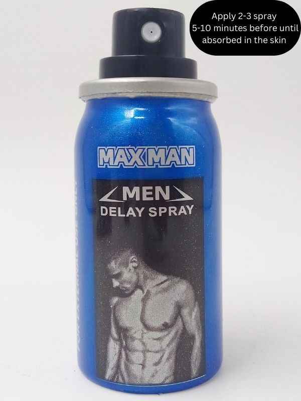New Maxman Delay Spray - Long Lasting Excitement