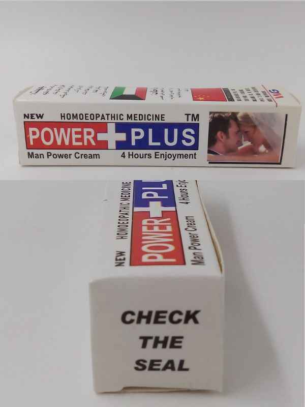 Power Plus Cream - Homoeopathic Man Power Cream