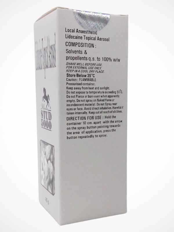 Stud 5000 Delay Spray For Men - Fast Acting Strong Effect